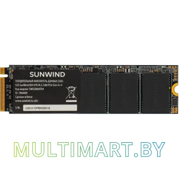 SSD диск SunWind NV4 4TB (SWSSD004TN4)